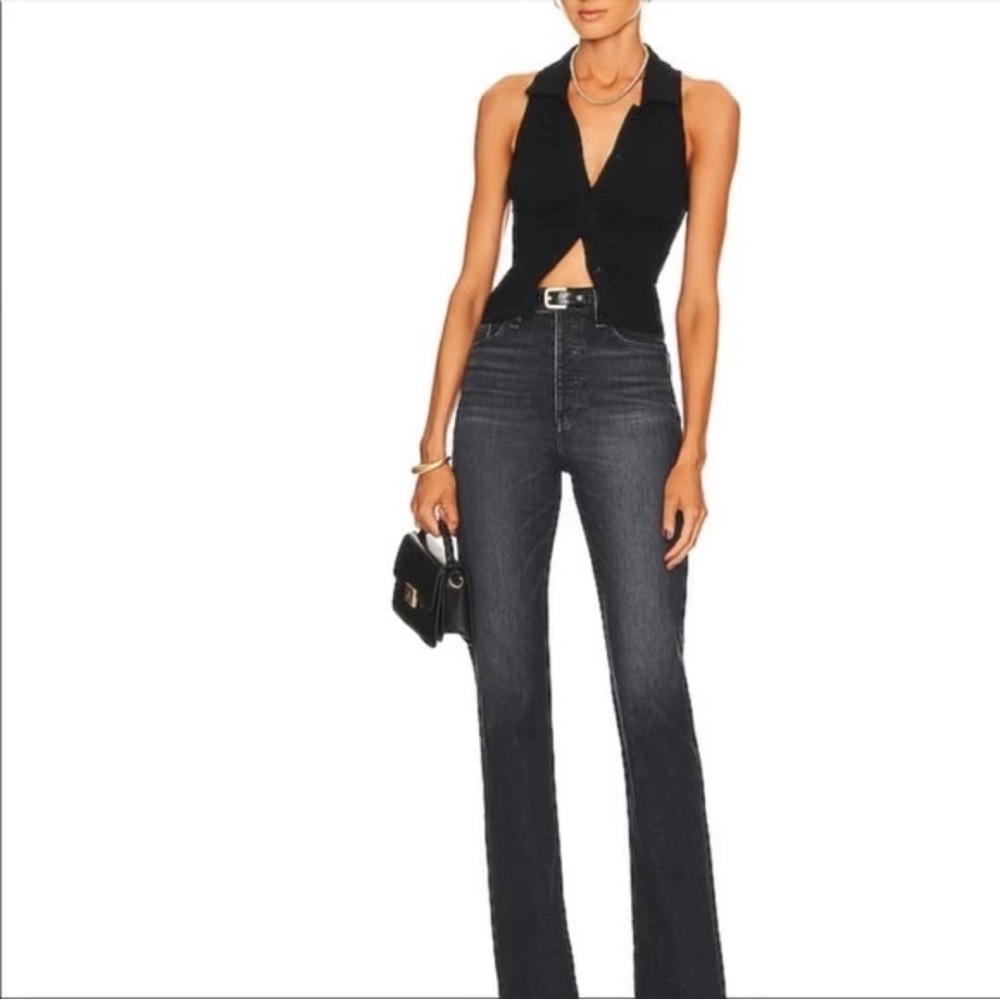 Hudson Jeans High Rise Black Denim - Picture 3 of 9